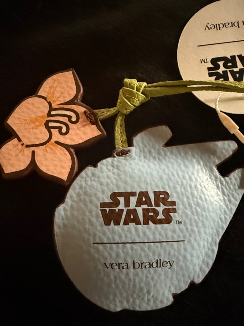 Vera Bradley Star Wars millennial  falcon bag, charm, new with tags - Picture 5 of 5